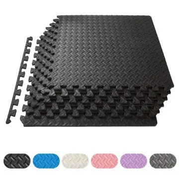 HONLOY Factory Supply 60X60X1.2CM Eva Foam Gym Floor Mat Taekwondo Floor Mat Black Color Gym Puzzle Mat