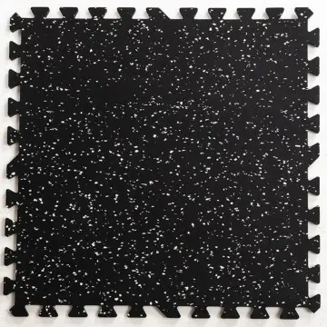 Customizable EVA Fitness Exercise Rubber Mat, Interlocking Breathable Floor protection Pad, Anti-slip Fitness Rubber Mat