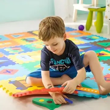 30cm Children's Cartoon Toy Game Mat Suitable for Bedrooms  Living Rooms and Early Education Centers an Educational Floor Mat