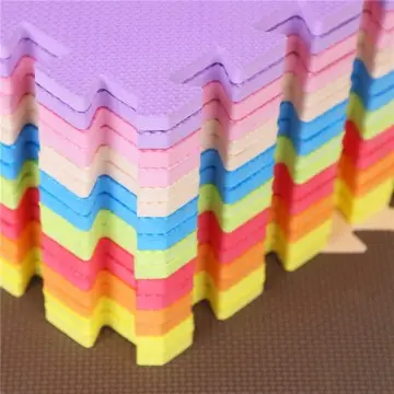 Wholesale EVA Foam Interlocking Pure Color Play Mat
