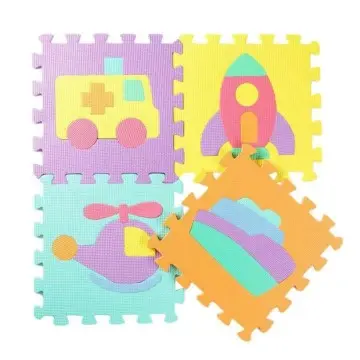 Baby foam play mat Soft and safe EVA foam mat Educational children's foam puzzle game mat Suitable for baby play area