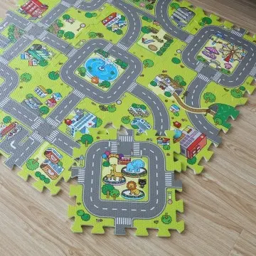 Wholesale Foam Floor Mats Foam Bricks Foam Printed Game Mats Made of EVA Material Suitable for Baby Activity Floor Mats