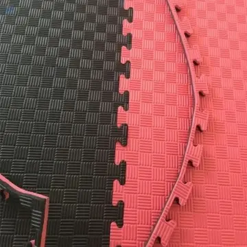 Custom Gym Fitness Floor Tiles EVA Interlock Tile Mat 100cm Thickness 20mm 25mm 30mm 40mm