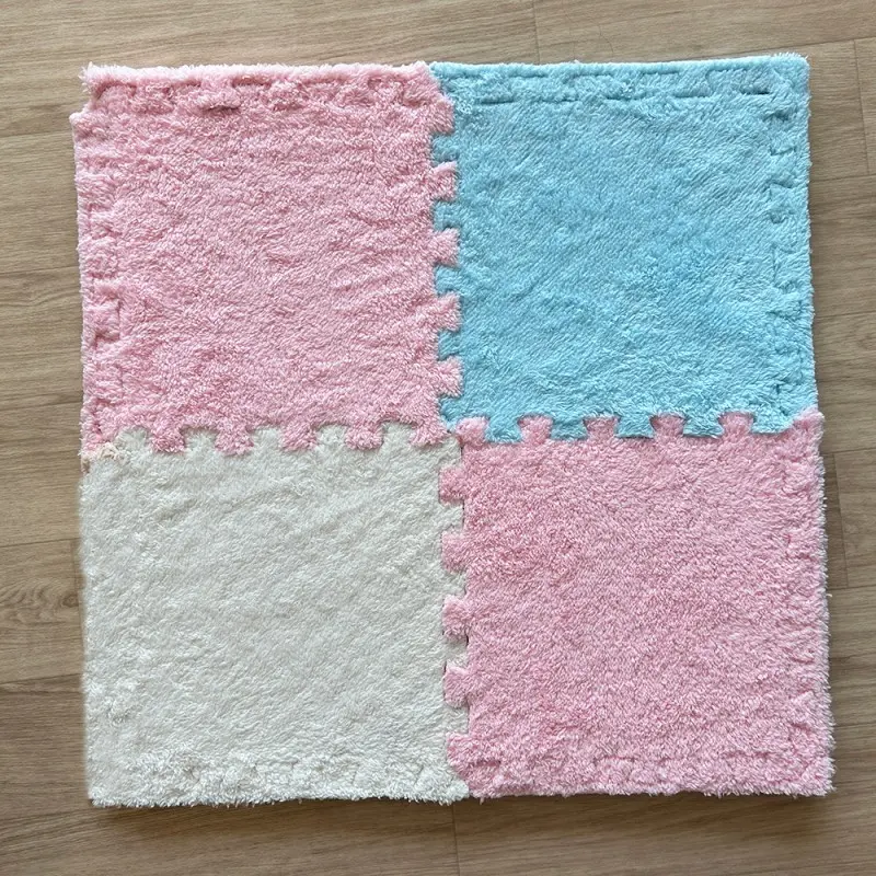 Carpet Squares Puzzle Mat