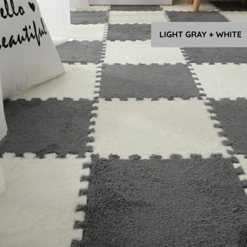 30cm  Soft-sewn Floor Mat, Double-sided Usable EVA Foam Carpet, Suitable for Home Decoration