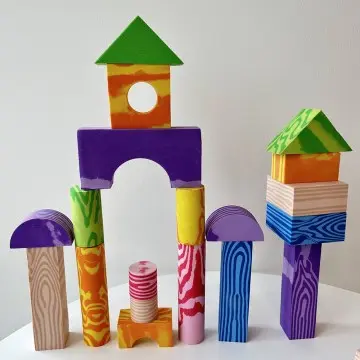 Growth Intelligence DIY Building Model Children's Toys Creative Children's EVA Foam Building Set