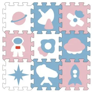 Newly designed children's educational game mat - Interlocking baby activity crawling mat - EVA foam floor mat