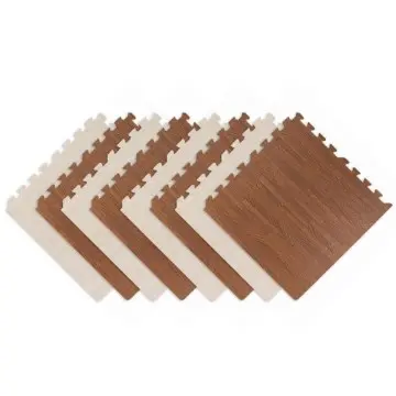 Hot-selling Wood-grain EVA Foam Interlocking Jigsaw Floor Mat-Educational Soft Toy Safety Certified Unisex for Bedroom Bedside