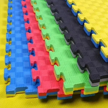 100x100cm Floor Puzzle Foam Mats Interlocking Martial Arts Taekwondo Floor Judo Tatami Mat 2/3/4cm Exercise Floor Mat