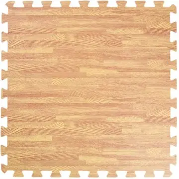 OEM Puzzle Floor Mats Factory - Wood-grain Design Floor Mats - Eco-friendly Interlocking Floor Mats