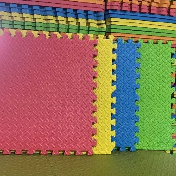 Colorful Gymnastics Mat 60X60cm Tatami Floor Mat Eva Foam Puzzle Mat 4pcs 9pcs