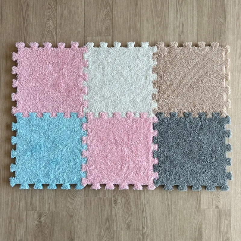 Carpet Squares Puzzle Mat(1)